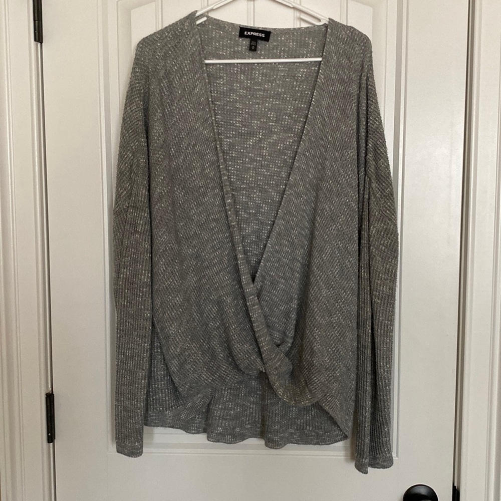 Gray Express Sweater